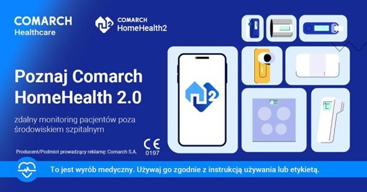 Comarch Health, telefon, waga, termometr, glukometr