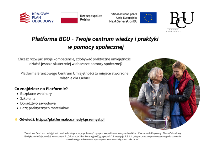 Platforma BCU  ulotka