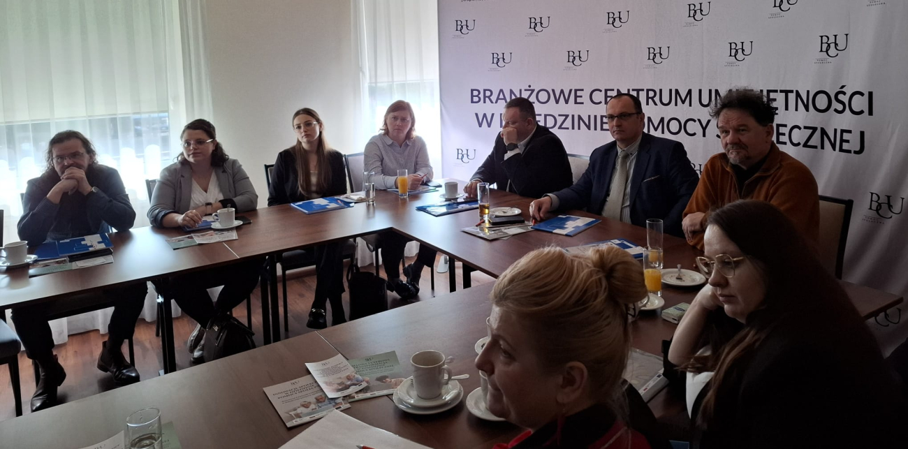 „Klasy patronackie w dziedzinie pomocy społecznej”